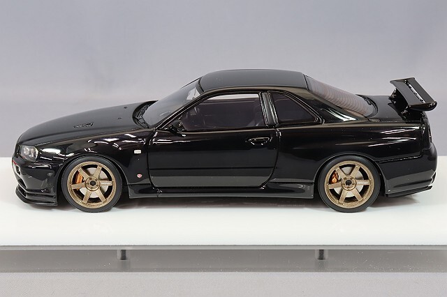 アイドロン　NISSAN スカイラインGT-R BNR34 アイドロン 1/43 ニスモ R34 GT-R Z-tune シルバー ,再生産,