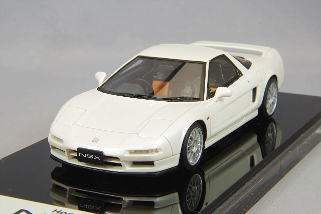 アイドロン 1/43 ホンダ NSX タイプS (NA2) 1997 プラチナホワイトパール