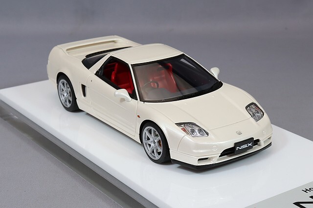 アイドロン 1/43 ホンダ NSX (NA2) タイプT 2001 プラチナム
