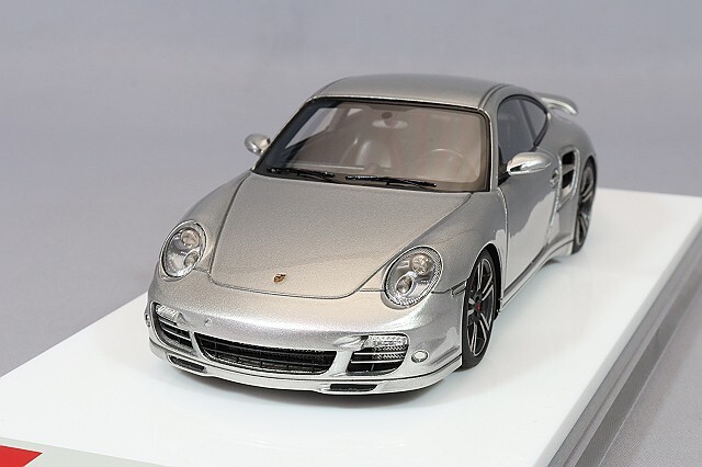 アイドロン 1/43 ポルシェ 911 (997.2) ターボ 2010 GTシルバーメタリック