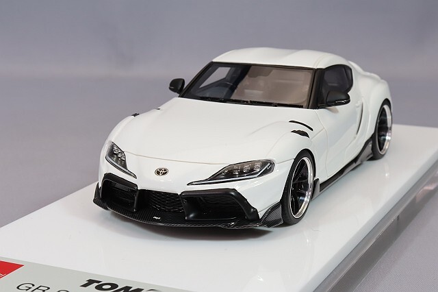 アイドロン 1/43 トムス GR スープラ ツアラー 2022 ホワイトメタリック