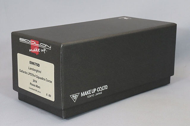 アイドロン 1/43 ランボルギーニ ガヤルド LP570-4 スクアドラコルセ