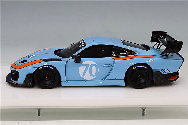 アイドロン 1/43 ポルシェ 935/19 2019 ガルフブルー/オレンジストライプ