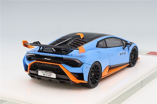 アイドロン 1/43 ランボルギーニ ウラカン STO 2021 ブルーラウフェイ