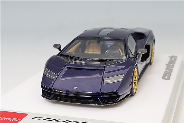 アイドロン 1/43 ランボルギーニ カウンタック LPI 800-4 2022 ブルー