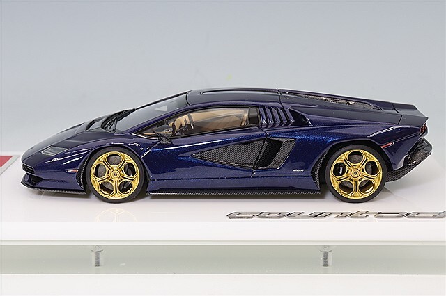 アイドロン 1/43 ランボルギーニ カウンタック LPI 800-4 2022 ブルー