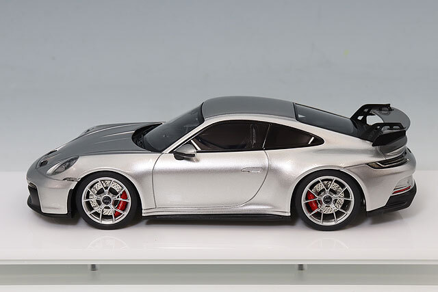 アイドロン 1/43 ポルシェ 911 (992) GT3 2021 GTシルバーメタリック