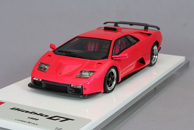 り**様 アイドロン　1/43 ランボルギーニ　ディアブロ　GTR マットブラッ アイドロン 1/43 ランボルギーニ ディアブロ GT 1999 アランチョ