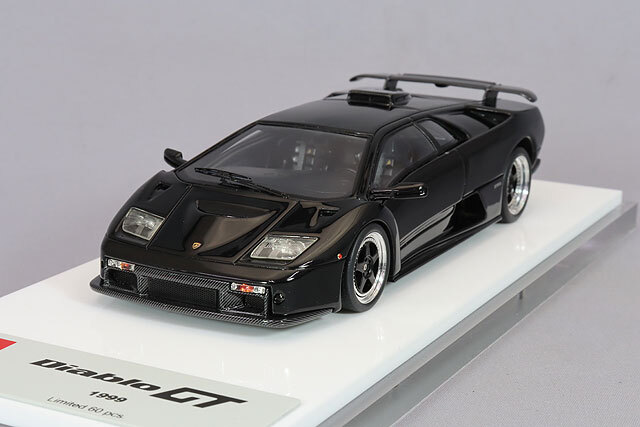 アイドロン 1/43 ランボルギーニ ディアブロ GT 1999 メタリック