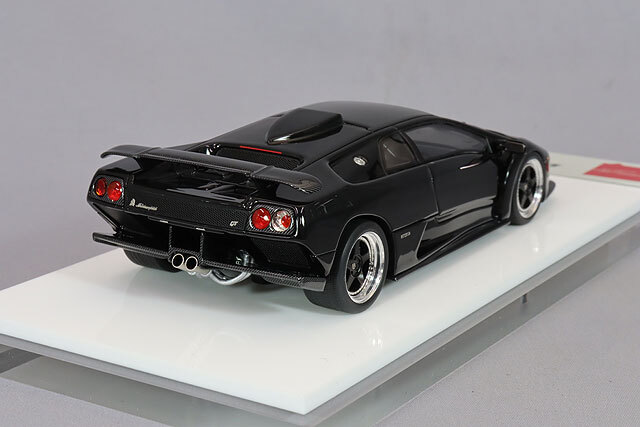 アイドロン 1/43 ランボルギーニ ディアブロ GT 1999 メタリックブラック