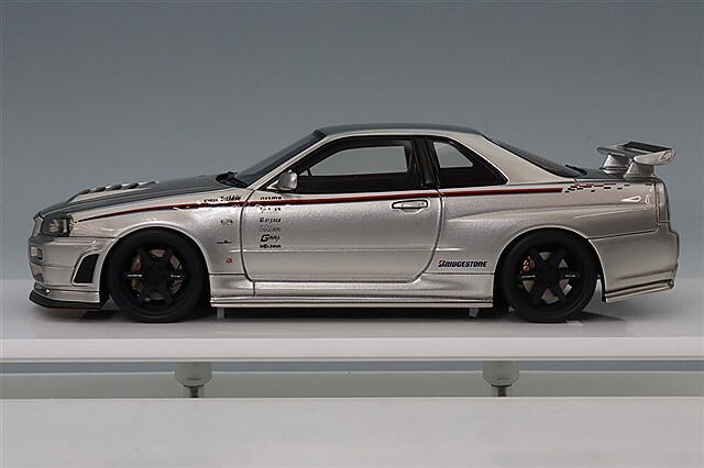 アイドロン 1/43 ニスモ R34 Z-tune プロトタイプ 2001シルバー/ニスモ