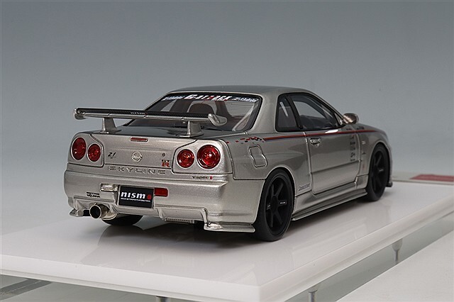 アイドロン 1/43 ニスモ R34 Z-tune プロトタイプ 2001シルバー/ニスモ