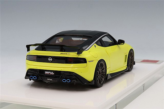 いとうのいぢセット アイドロン 1/43 インパル フェアレディ Z 2023 イカズチイエロー