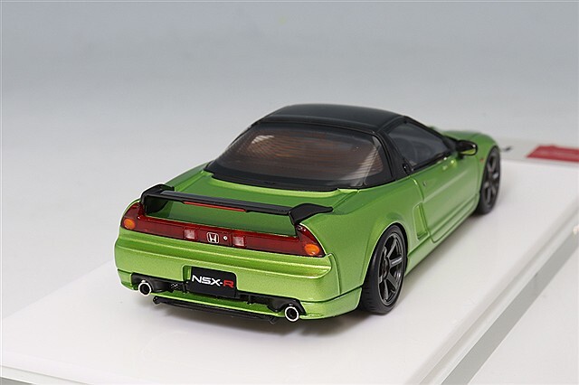 アイドロン 1/43 ホンダ NSX-R (NA2) 2002 ライムグリーンパール/TE37