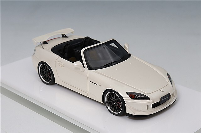 アイドロン 1/43 ホンダ S2000 (AP2) タイプS 2007 プラチナムホワイト