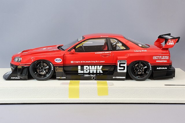 アイドロン 1/18 LB-ER34 スーパーシルエット スカイライン 2020東京 