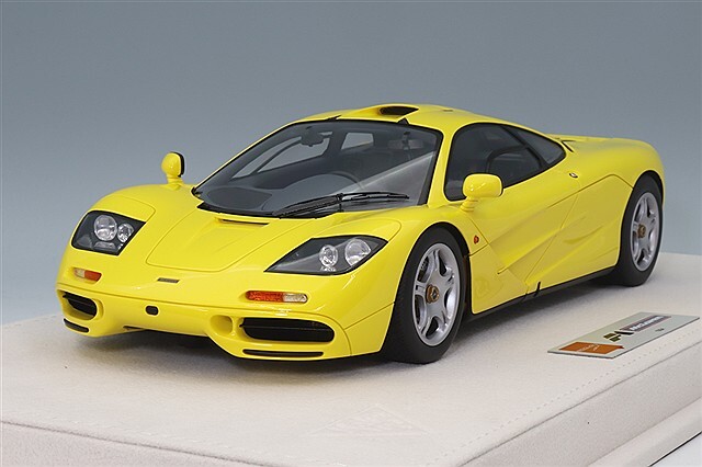 アイドロン 1/18 マクラーレン F1 ロードカー 1994 チタニウムイエロー