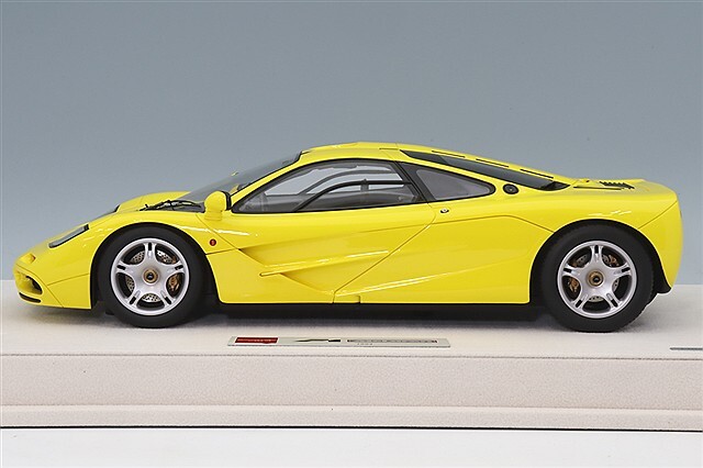 アイドロン 1/18 マクラーレン F1 ロードカー 1994 チタニウムイエロー