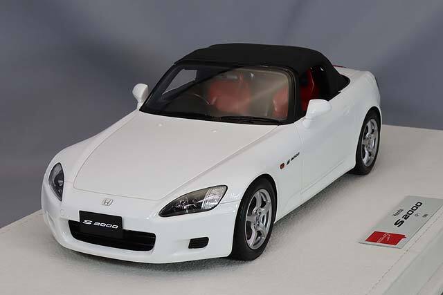 アイドロン 1/18 ホンダ S2000 (AP1) 1999 グランプリホワイト