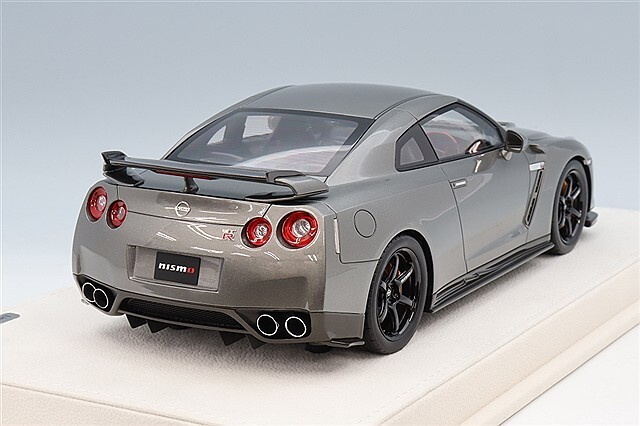 アイドロン 1/18 日産 GT-R (ニスモ R35 CRS Ver.) 2008 ダークメタル