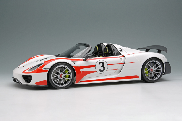 ☆予約品☆ アイドロン 1/18 ポルシェ 918 スパイダー ヴァイザッハ