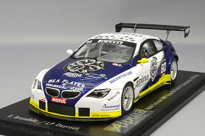 BMW Alpina B6 GT3 ホワイト　限定100台　1/43 BMW Alpina B6 GT3 ホワイト 限定100台 1/43 BMW Alpina B6 GT3
