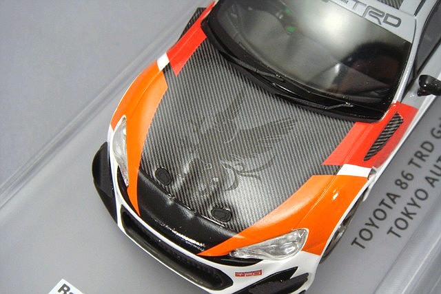1/43 トヨタ86TRD。 LA-X 1/43 トヨタ 86 TRD カスタマイズコンセプト サテン