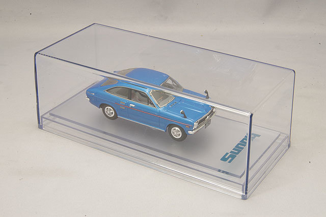 ENIF 1/43 日産 サニー 1200 GX5 クーペ 1972年型 ブルーメタリック