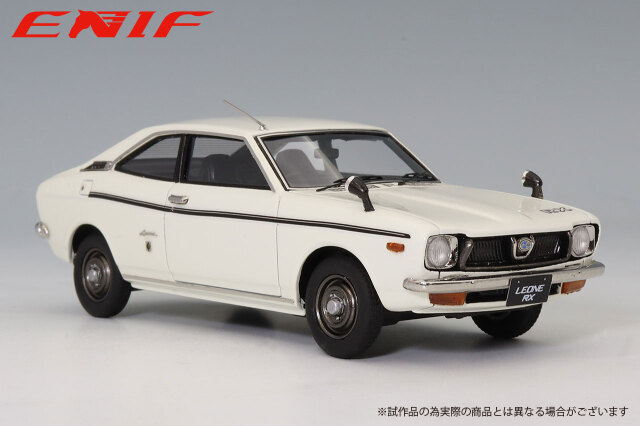 ☆予約品☆ ENIF 1/43 スバル レオーネ 1400 RX 1972 ホワイト