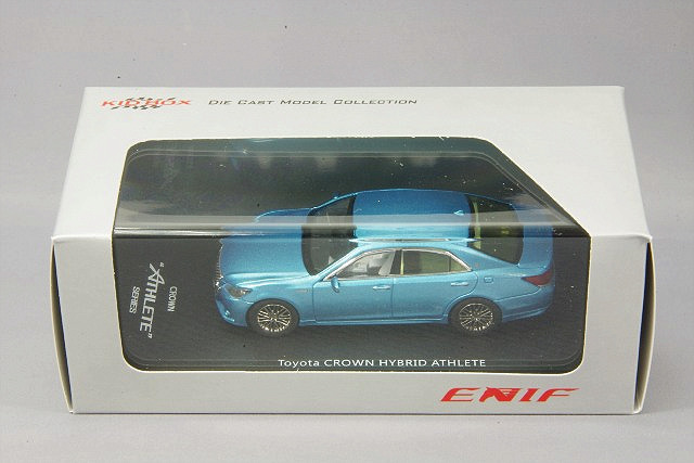 ENIF 1/64 トヨタ クラウン アスリート S 2015 空色
