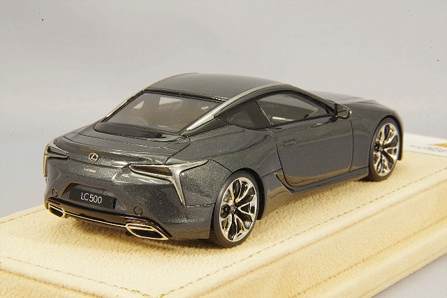 ENIF エクストラ 1/43 レクサス LC500 左ハンドル仕様 ダークグレイ 