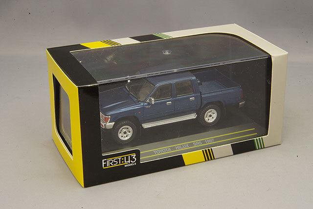 ハイストーリー トヨタ ハイラックス 1/43 ミニカー ブルー ハイストーリー トヨタ ハイラックス 1/43 ミニカー ブルー