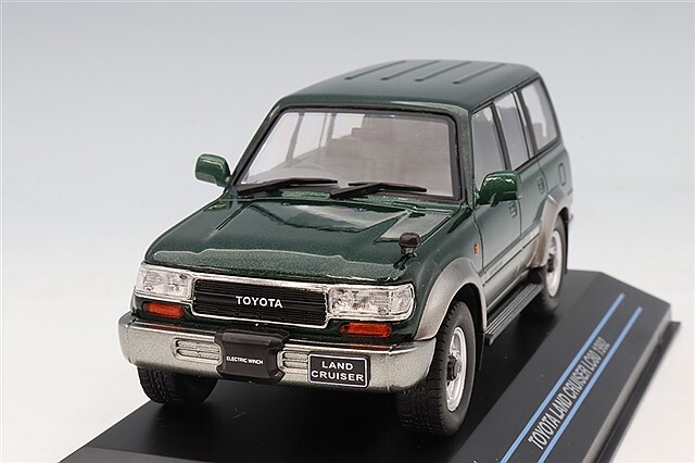 First43 1/43 トヨタ ランドクルーザー LC80 1992 グリーン/グレー