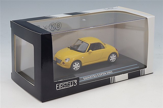 First43 1/43 ダイハツ コペン 2003 イエロー