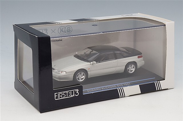 First43 1/43 スバル アルシオーネ SVX 1991 シルバーブラック