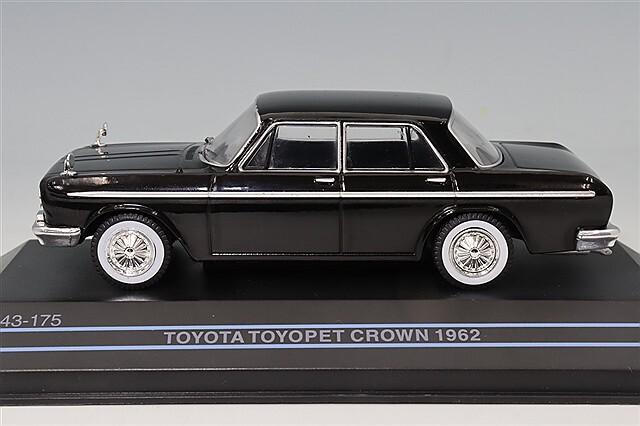 First43 1/43 トヨタ トヨペット クラウン 1962 シルバーブラック