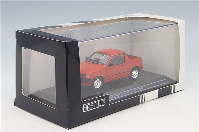 スズキ マイティボーイ　ミニカー　1/43スケール First43 1/43 スズキ マイティボーイ 1985 レッド