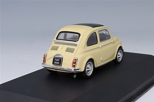 ヒィアットミニカー First43 1/43 フィアット 500D 1962 ライトイエロー