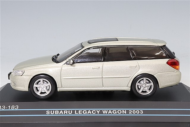 First43 1/43 スバル レガシィ ワゴン 2003 シルバー