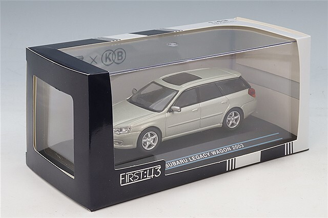 First43 1/43 スバル レガシィ ワゴン 2003 シルバー