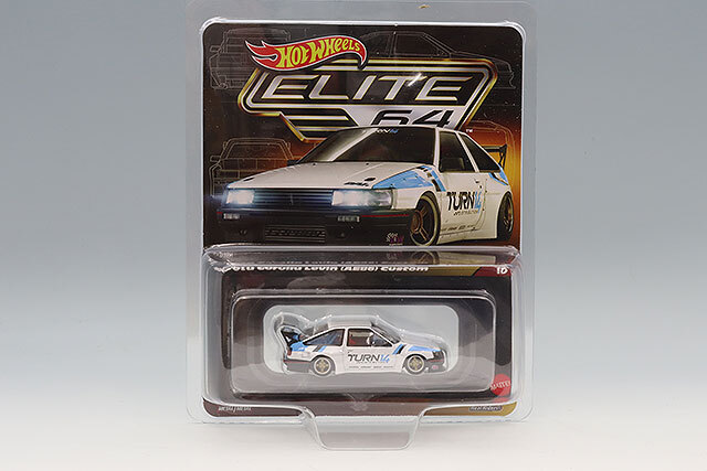 ホットウィール LRCエリート64 トヨタ カローラ レビン（AE86) 海外並行品 ホットウィール エリート64 1/64 トヨタ カローラ