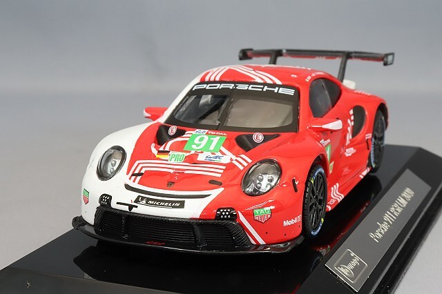 ブラゴ 1/43 ポルシェ 911 RSR 2020 ルマン24H #91 G.ブルーニ/R 