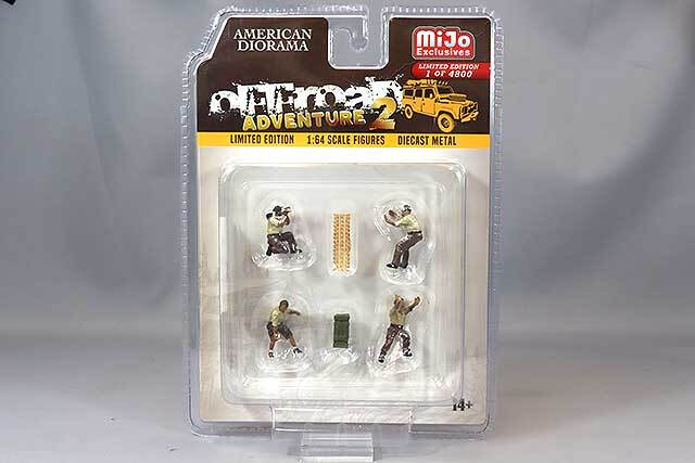 Mijo特注, アメリカンジオラマ 1/64 オフロード アドベンチャー 2