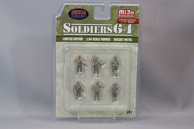 1/64 フィギュア セット American Diorama 1/64 フィギュア ファミリーセット Mijo限定