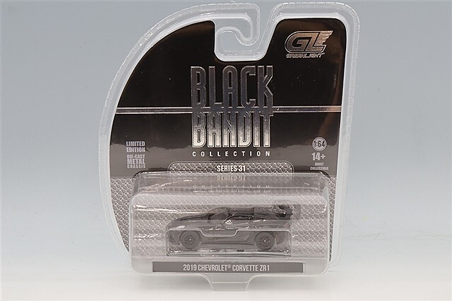 グリーンライト 1/64 2019 シボレー コルベット ZR1 ハードトップ ブラック