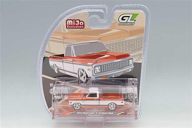 Mijo特注】 グリーンライト 1/64 1972 シボレー C-10 ショートベッド