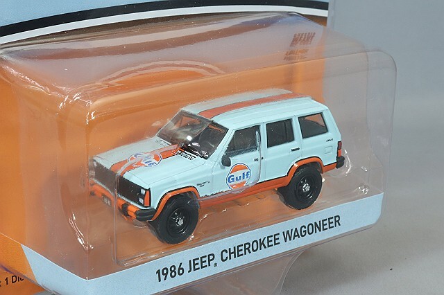グリーンライト 1/64 1986 ジープ チェロキー ワゴニア 