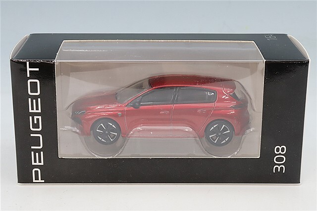 海外並行品 プジョー特注 ノレブ 1/64 プジョー 308 2026 レッド