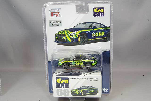 Era CAR 1/64 日産 GT-R R35 ポルトガル ポリスカー 北米限定