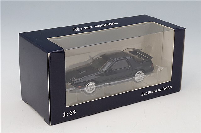 AT MODEL 1/64 マツダ アンフィニ RX-7 FC3S ダークグリーン